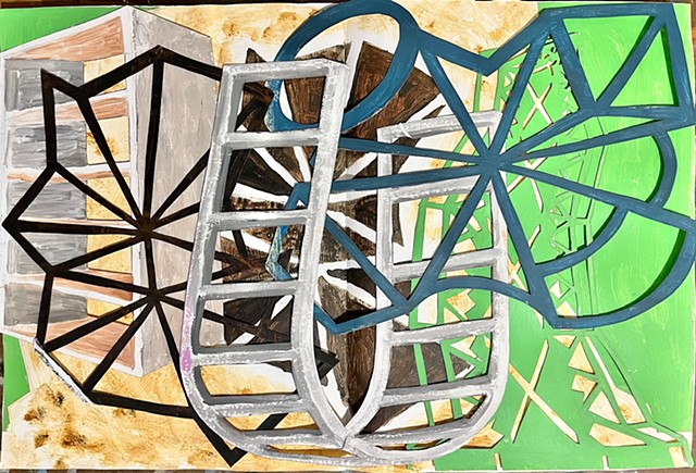 Cut-out Process Study 4