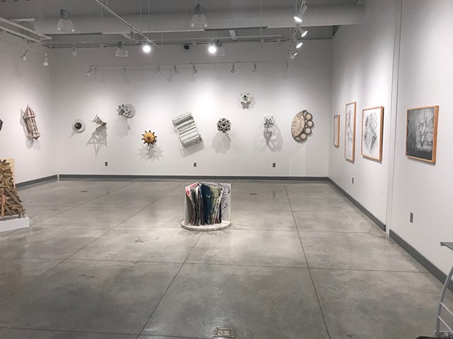 Exhibition installation at Norman Hall Gallery of Art, Arkansas Tech University, Russellville, AR. Jan. - Feb. 2019