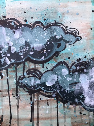 Clouds on Paper