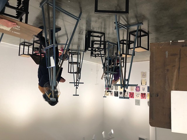 Workshop set up, Herron School of Art and Design.