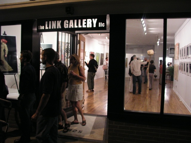 Inside the Link Gallery 1