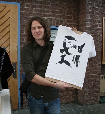 John Bodnar with Jason Wells  t-shirt