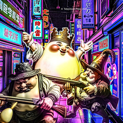 King Humpty in Tokyo