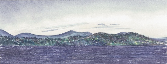 July 1, 1994 Watercolor Study