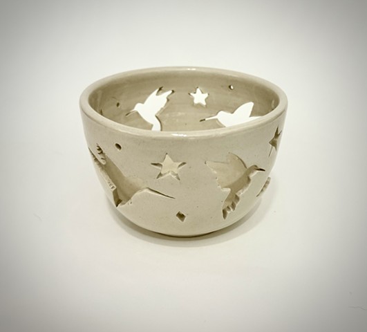 Hummingbird Votive #1