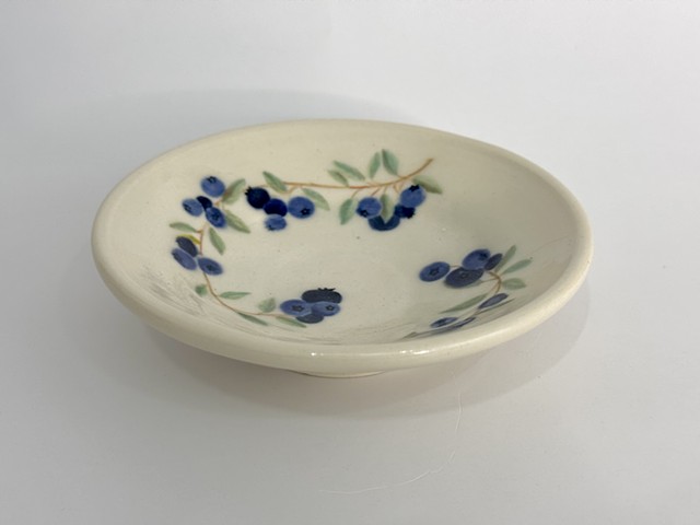 Small Blueberry Bowl #724,  view 2