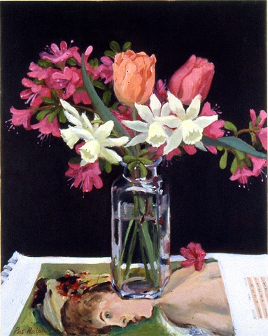 Axaleas, Tulips and Narcissus