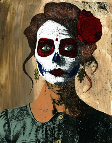 Catrina En Ocre