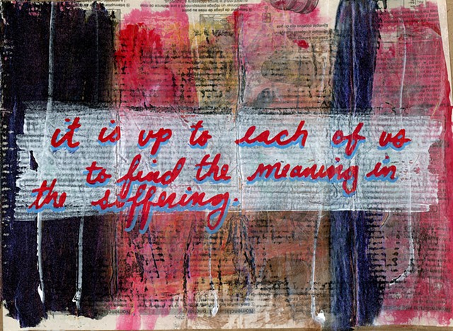 It Is Up To Each Of Us