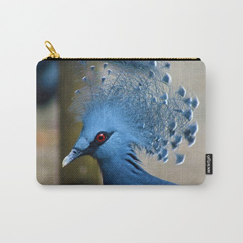 Victoria-Crowned Pigeon Purse