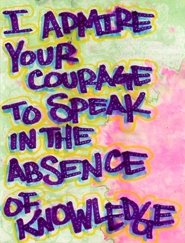 Courage To Speak
