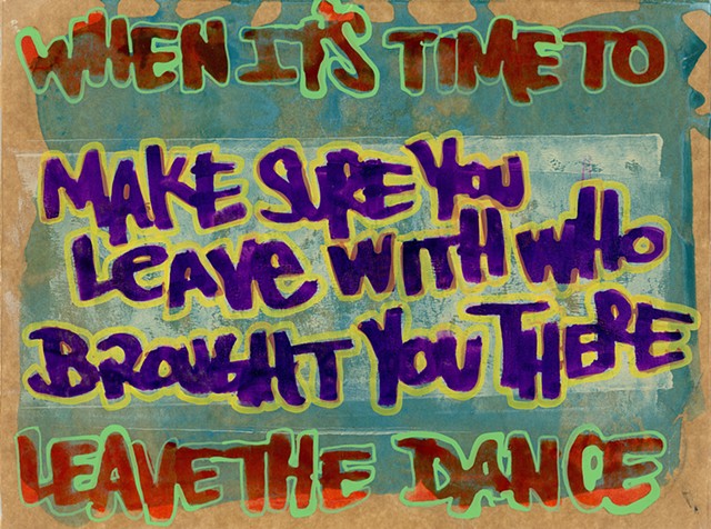 When It’s Time To Leave The Dance