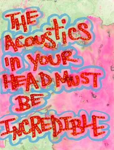The Acoustics In Your Head