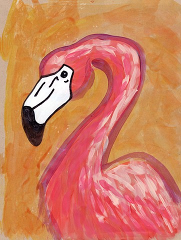 Yellow Flamingo