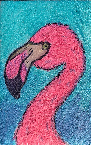 Flamingo Head