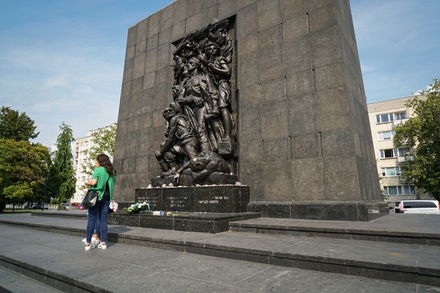 Warsaw Ghetto revolt monument