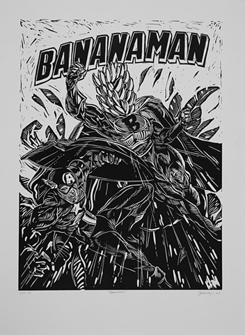 Bananaman Print