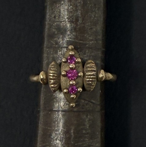 Bronze Vesica Ring