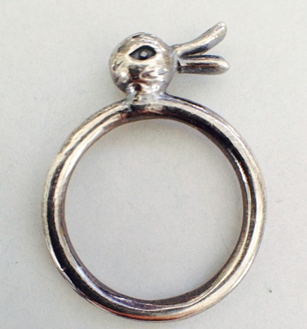 Sterling Duck Ring