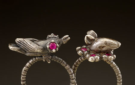 Sparrow and Rat Rings
