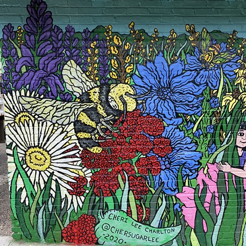 Ridgeville Park District Garden Mural 