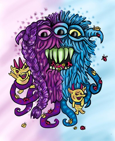 Sparkle the Monster 