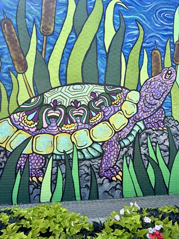 Urban Serenity Mural