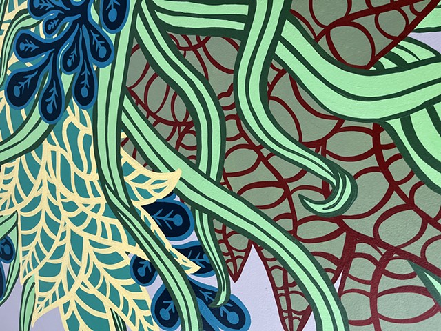 Union Squared Mural Detail 