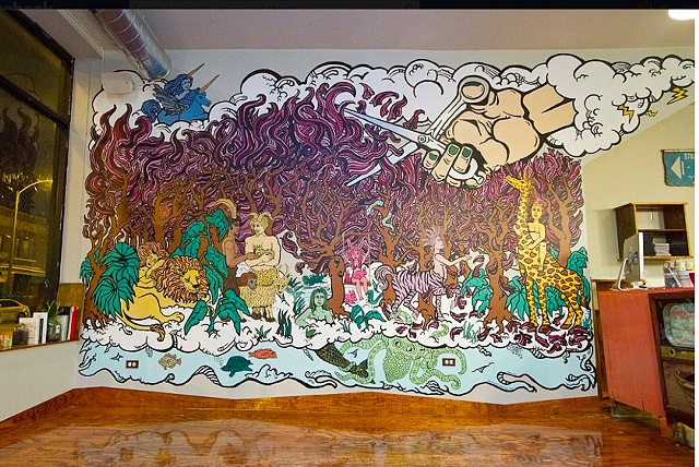 barbara&barbara Mural 