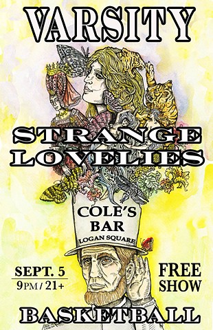Cole's Bar Strange Lovelies Poster 