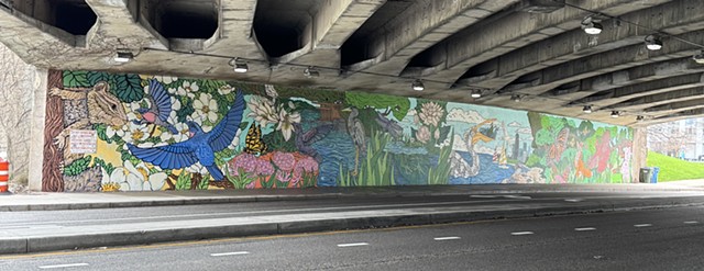 Full "Day" Side of Mural