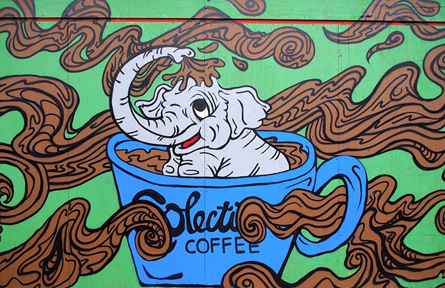 "Animals of Sumatra"
Colectivo Coffee Mural