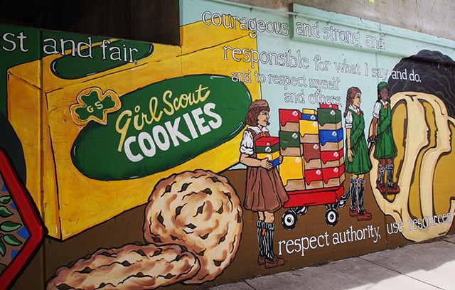 Girl Scout Mural 