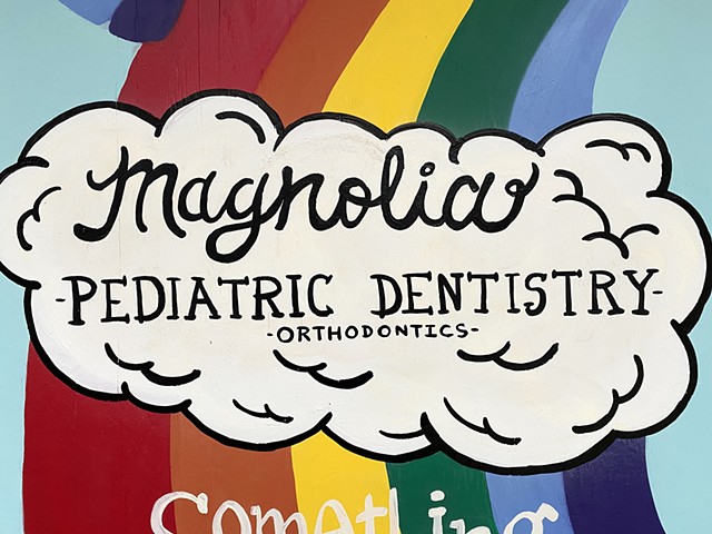 Magnolia Pediatric Dentistry Mural