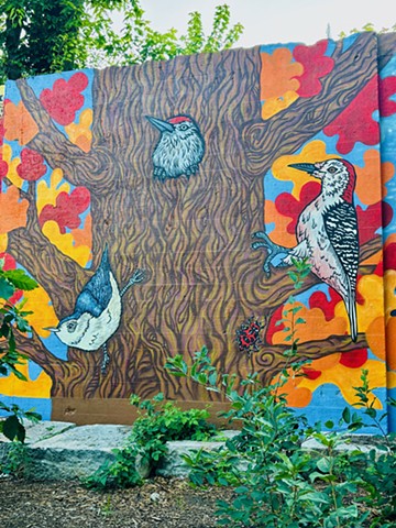 Avion Odyssey Mural Project for WEAR Garden