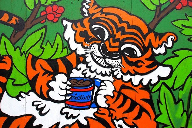 "Animals of Sumatra"
Colectivo Coffee Mural