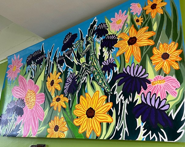 Allcott College Prep Elementary School Garden Murals 