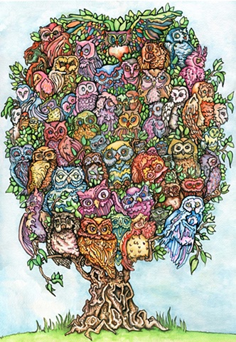 Almost Sixty Owls