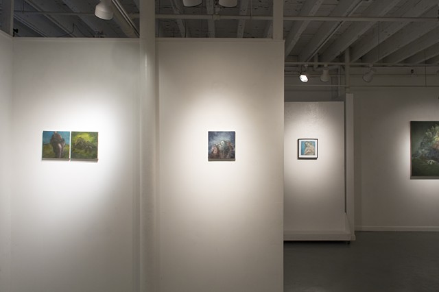 Stove Factory Gallery, installation view, 2015.