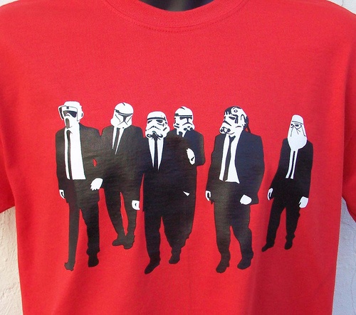 reservoir troopers t-shirts!!!! RED !