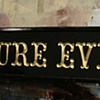 pure evil gallery sign/collab