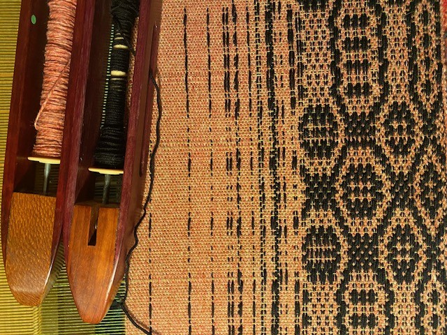 Juneteenth Overshot Weaving