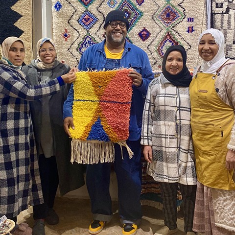 Weaving Residency in Fes, Morocco
