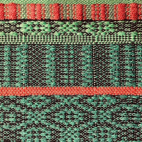 Juneteenth Overshot Weaving