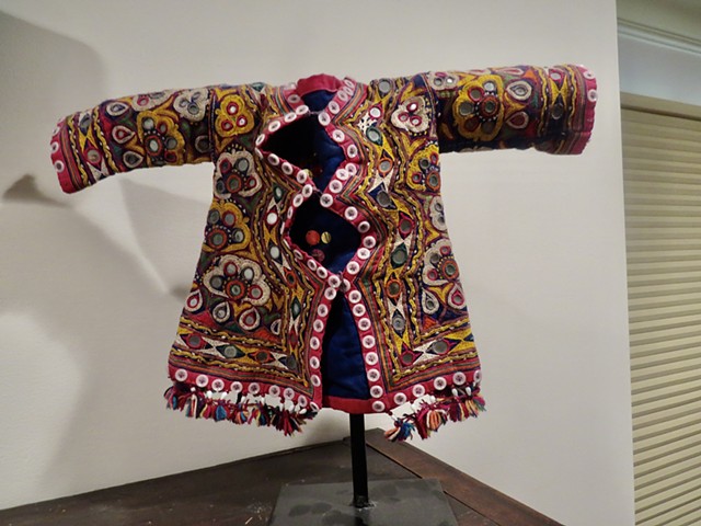 Child's hand embroidered coat