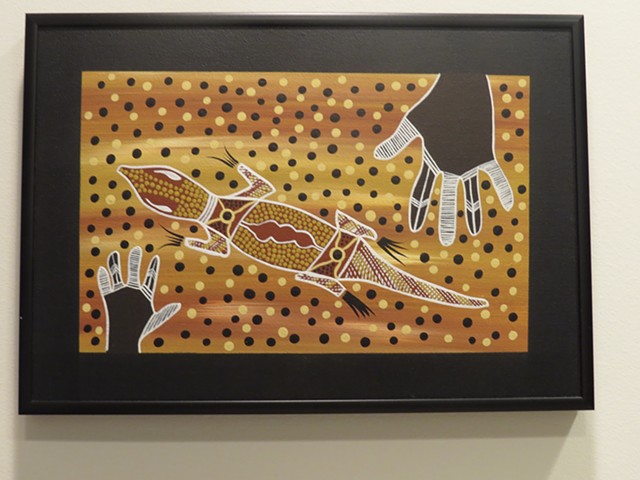 Australian Aboriginal art # 2 of 2 sold as a pair, $100 for both