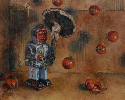 Matthew and the Unexpected Tomato Blitz: from the Robot-Produce War series