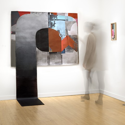 Installation Shot with "Drawdown" and "Energy"