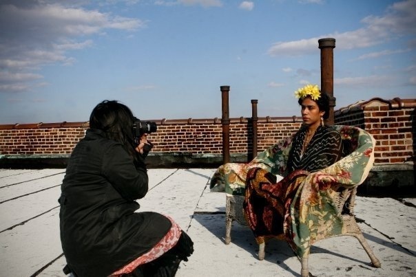 Photo from the "Frida of Brooklyn" photo shoot 

Photo by Alex Bershaw