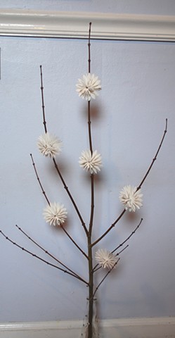 white branch